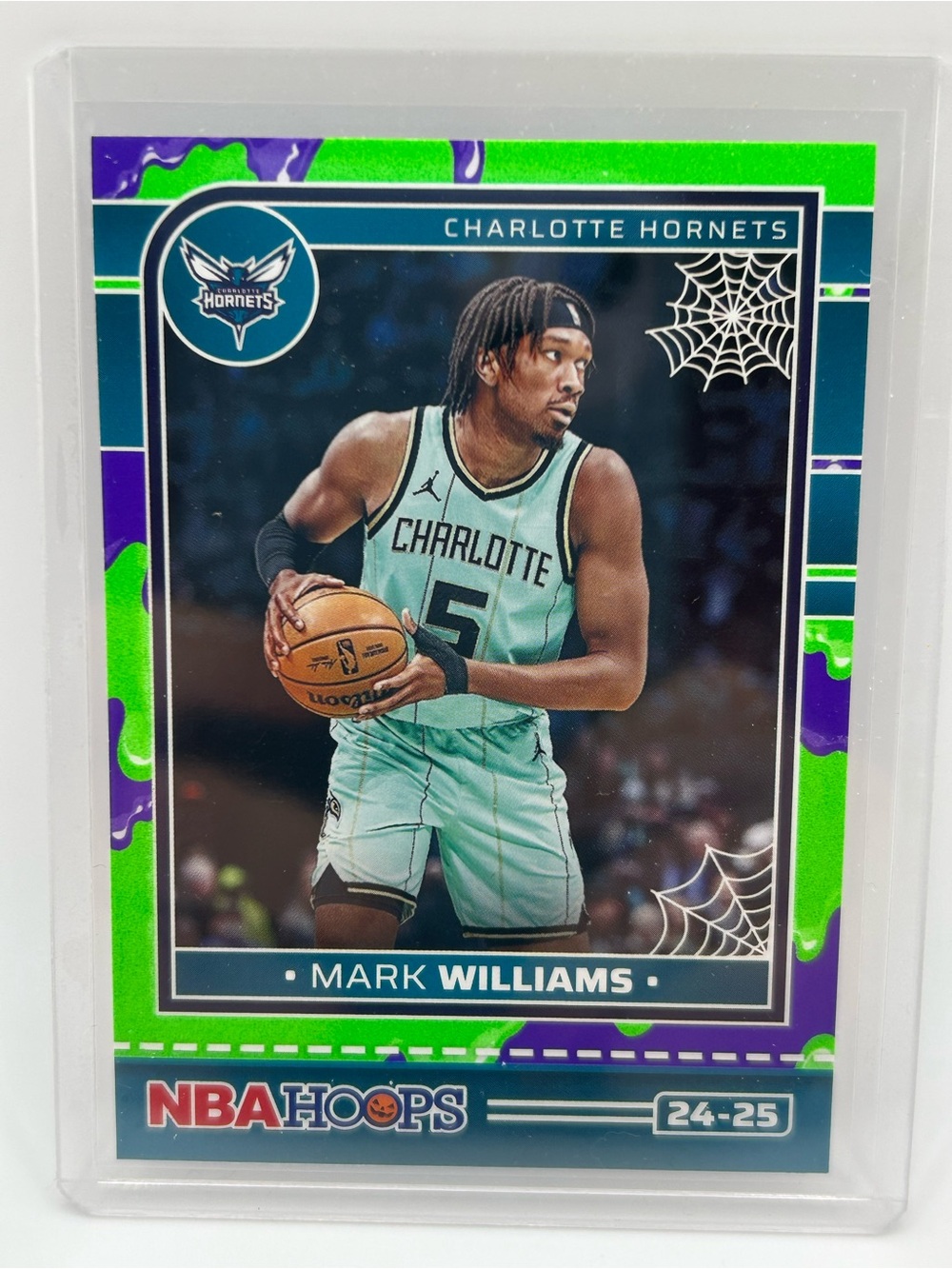 Mark Williams Charlotte Hornets NBA Haunted Hoops Basketball Card 🎃